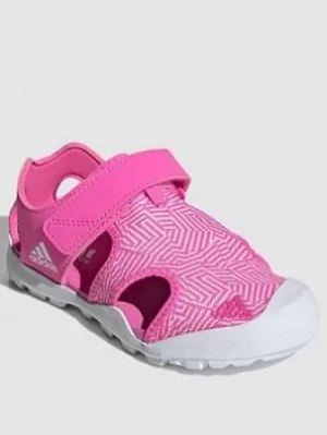 Image of adidas Captain Toey Childrens, Pink, Size 4