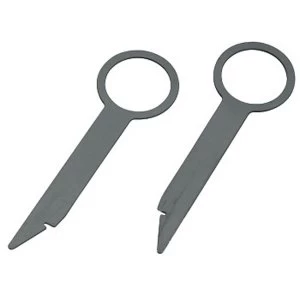 Image of Hama Radio Release Key for Audi/VW/Daimler/Chrysler, 2 pieces