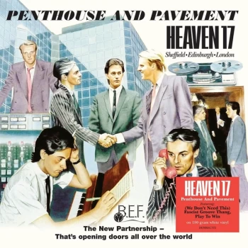Image of Heaven 17 - Penthouse And Pavement White Vinyl