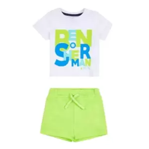 Image of Ben Sherman Ben Font T & Shrt St Bb99 - White