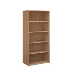 Image of Dams Lockable Cupboard with One Fixed and Three Adjustable Shelves 1790mm - Beech