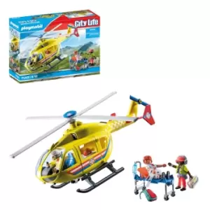 Image of Playmobil 71203 City Life Medical Helicopter