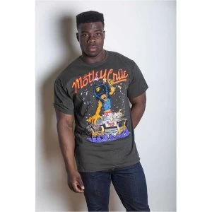 Image of Motley Crue - Allister King Kong Unisex Medium T-Shirt - Grey