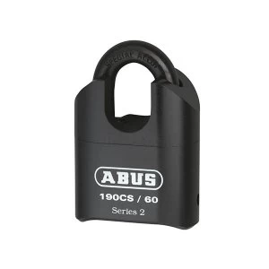 Image of ABUS Mechanical 190/60 60mm Heavy-Duty Combination Padlock Closed Shackle (4-Digit) Carded