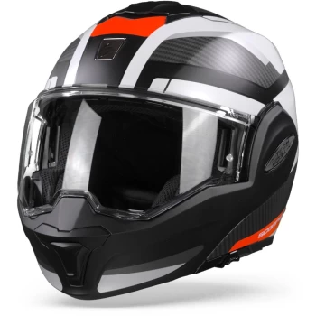 Image of Scorpion EXO-Tech Trap Matt Black Red White S