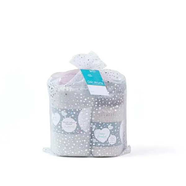 Image of Clair De Lune Clair de Lune Baby Shower Gift Bag Baby Blankets 8x30x35cm Pink 83840706000