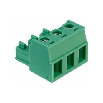 Image of 1900785 MC 1,5/ 3-ST1-5,08 3 Way Screw Plug Connector 8A 5.08mm - Phoenix Contact