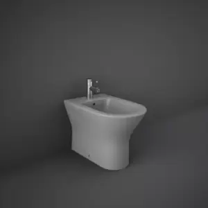 Image of Rak Feeling Back To Wall Bidet - Matt Grey