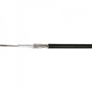 Image of Helukabel 40003 Coax Outside diameter 4.95mm RG58 CU 50 Black