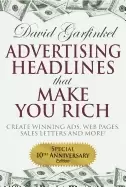 Image of advertising headlines that make you rich create winning ads web pages sale