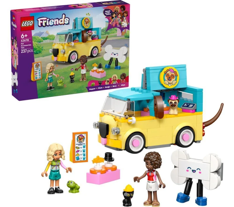 Image of LEGO Friends 42678 Pet Accessories Van Set 5702018054895