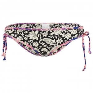 Image of ONeill Tie Printed Bikini Bottoms Ladies - Black