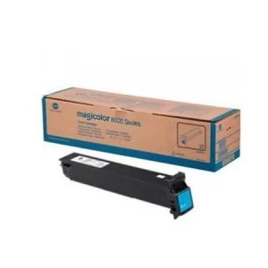 Image of Konica Minolta A0D7453 Cyan Laser Toner Ink Cartridge