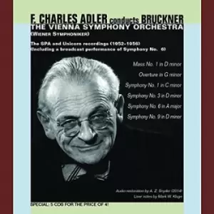Image of Frederick Charles Adler - F. Charles Adler Conducts Bruckner CD Album - Used