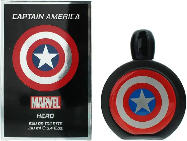 Image of Marvel Avengers Captain America Hero Eau de Toilette For Him 100ml