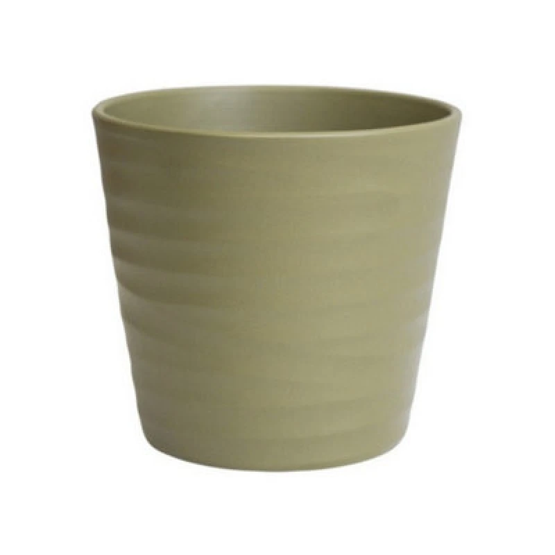 Image of Ivyline Oslo Taper Planter - L32 X W32 X H27cm - Olive
