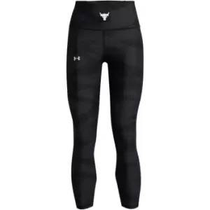 Image of Under Armour Armour Project Rock Leggings Womens - Black
