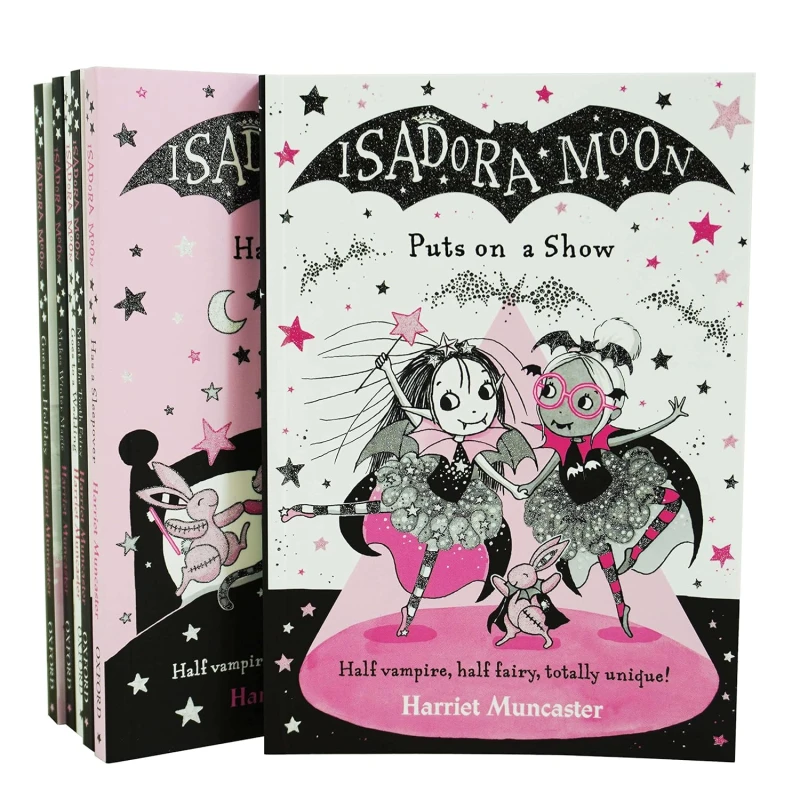 Image of Isadora Moon Series 2 Collection Harriet Muncaster For Young Readers With Magical Adventures And Friendship Harriet Muncaster Books