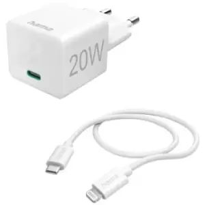 Image of Hama 00201620 USB charger Indoors, Mains socket Max. output current 3000 mA 1 x USB-C