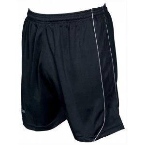 Image of Precision Mestalla Shorts 22-24" Black/White