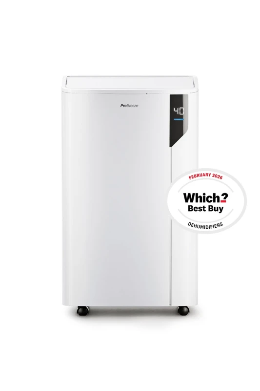 Image of Pro Breeze 20L Premium Dehumidifier with Special Laundry Mode White