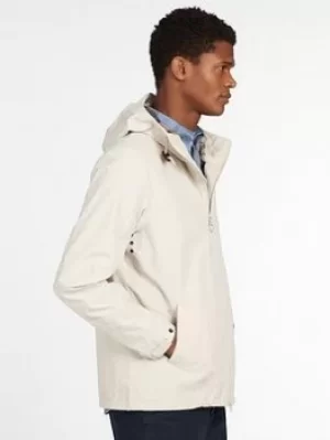 Image of Barbour Dillon Waterproof Hooded Jacket, Stone Size M Men