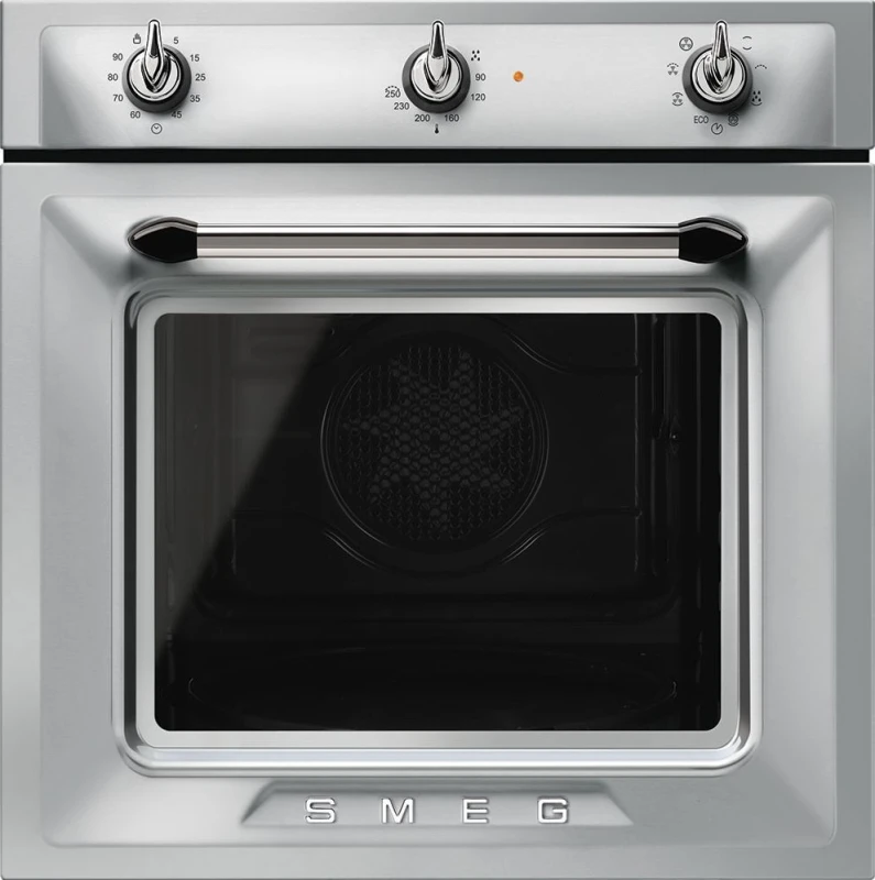 Image of Smeg Victoria SF6905X1 Built In Electric Single Oven - Stainless Steel - A Rated, Stainless Steel