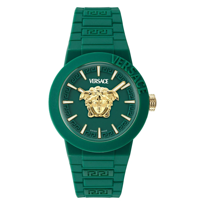 Image of Versace VEEFA0224 Mens V-POP SPECIAL (43mm) Green Dial / Watch