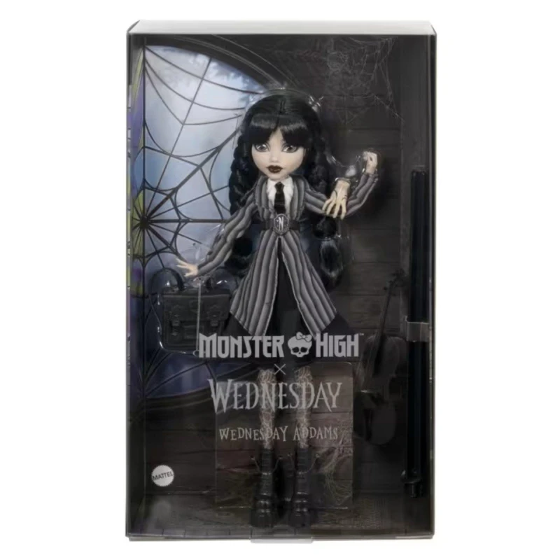 Image of Monster High Monster High Wednesday: Wednesday Addams Doll