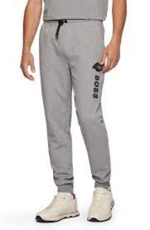 Image of Hugo Boss X NBA Lakers Sweatpants Medium Grey Size S Men