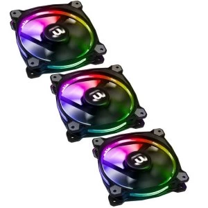Image of ThermalTake Riing 120mm LED RGB Fan Sync Edition - Triple Pack