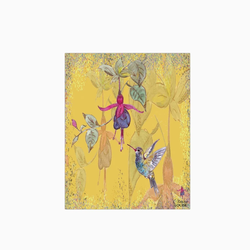 Image of Claire Louise Powder Bloom Fuchsia Glass Kitchen Splashback Size: 700mm x 750mm Multicolor Unisex 700mm x 750mm