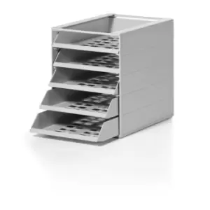 Image of Durable Drawer Box Idealbox Basic 5, Pack of 1 Grey
