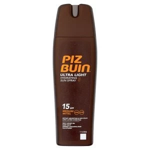 Image of Piz Buin Ultra Light Hydrating Sun Spray Medium SPF15 200ml