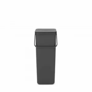 Image of Brabantia Sort and Go 40 litre Bin, Grey