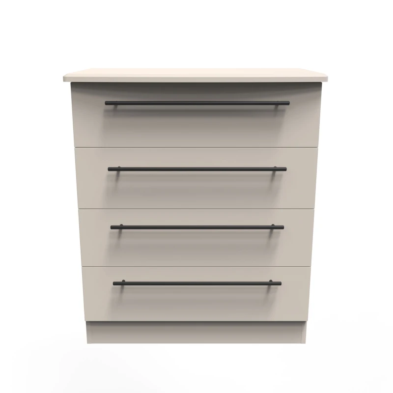 Image of Howard 4 Drawer Chest In Kashmir Matt (Ready Assembled)