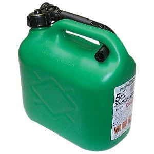 Image of The Handy Green Plastic Fuel Can - 5L