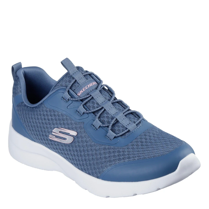 Image of Skechers Dynamight 2.0 Social Orbit Womens Trainers Slate female 4 (37)