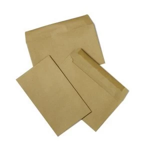 Image of 5 Star Office Envelopes Recycled Lightweight Wallet Gummed 75gsm Manilla 89x152mm Pack of 2000