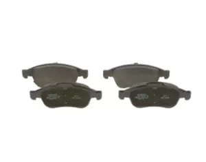 Image of Bosch Brake pad set FIAT,JEEP 0 986 494 826 77367213,77367369,77368048 77367213,77367369,77368048,77367369,77368048,77367213,77367369,77368048
