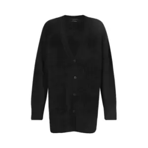 Image of AllSaints AllSaints Kady Knit Cardigan Womens - Black