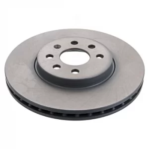 Image of Pair of Brake Discs 44123 by Febi Bilstein Front Axle