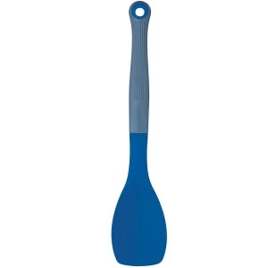 Image of KitchenCraft Colourworks Silicone Spoon Spatula - Blue