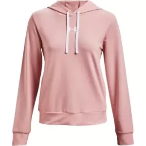 Image of Under Armour Armour Rival Terry OTH Hoodie Womens - Pink