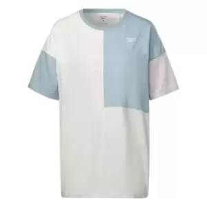 Image of Reebok Pastel T Shirt Womens - Blue