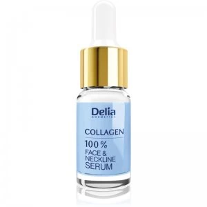 Image of Delia Cosmetics Professional Face Care Collagen Intense Anti-Wrinkle Moisturising Serum for Face, Neck and Chest 10ml