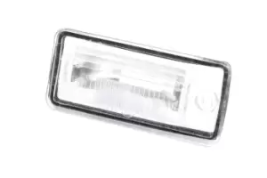 Image of VAN WEZEL Number Plate Light AUDI 0325920 8E0807430B,8E0943022B Licence Plate Light