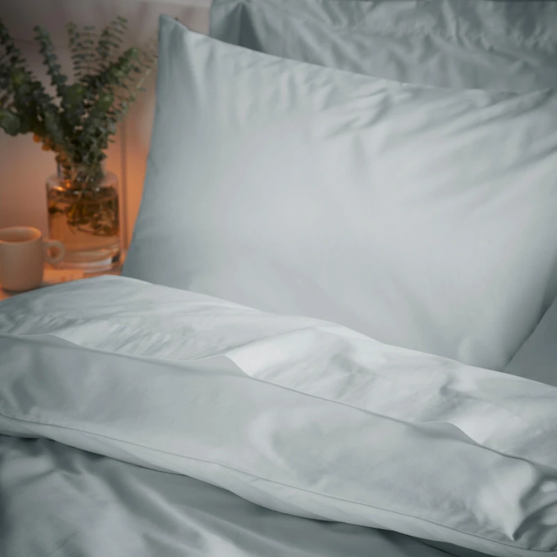 Image of Bianca Temp Control TENCEL Lyocell STD Pillowcase Pair Silver Grey unisex Standard