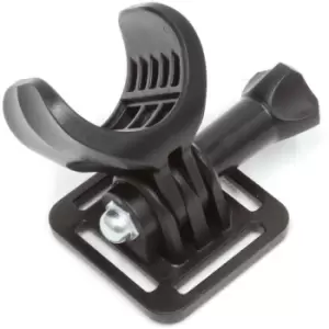 Image of FWE Helmet Mount For 150/300/450/500 Lumen Front Lights with GoPro attachment - Grey