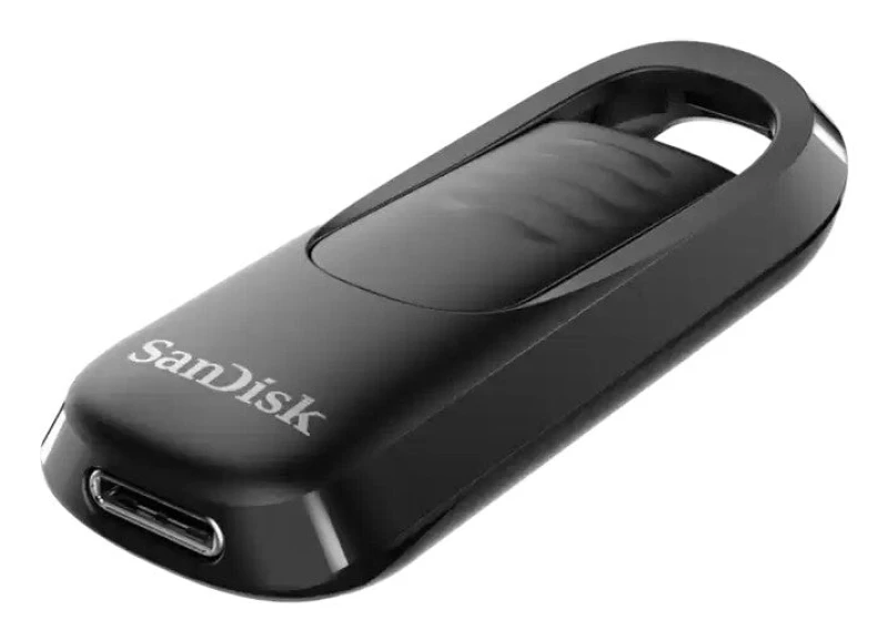 Image of SanDisk SanDisk SDCZ480-128G-G46 USB flash drive 128GB USB Type-C 3.2 Gen 1 (3.1 Gen 1) Black SDCZ480-128G-G46